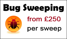 Bug Sweeping Cost in Newbury